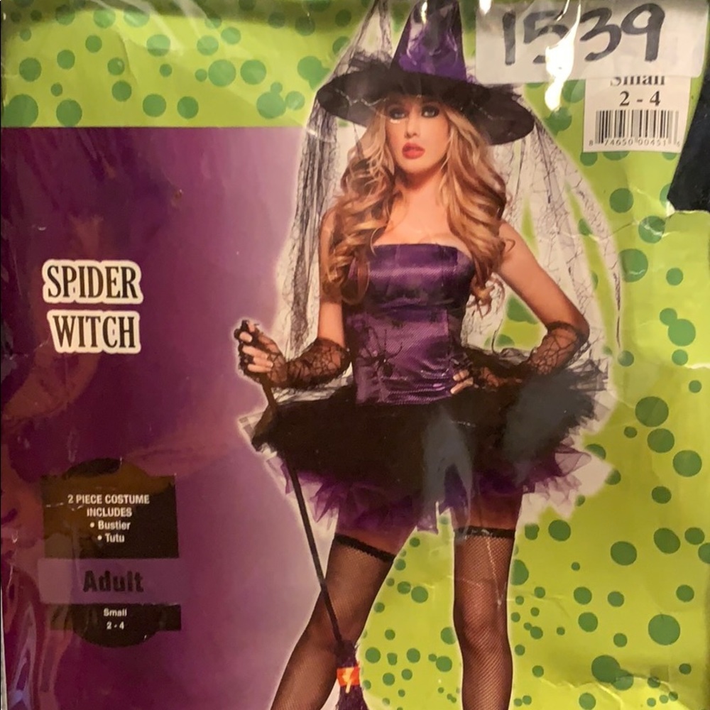 🎃Halloween Costume  🕷 Spider Witch Costume